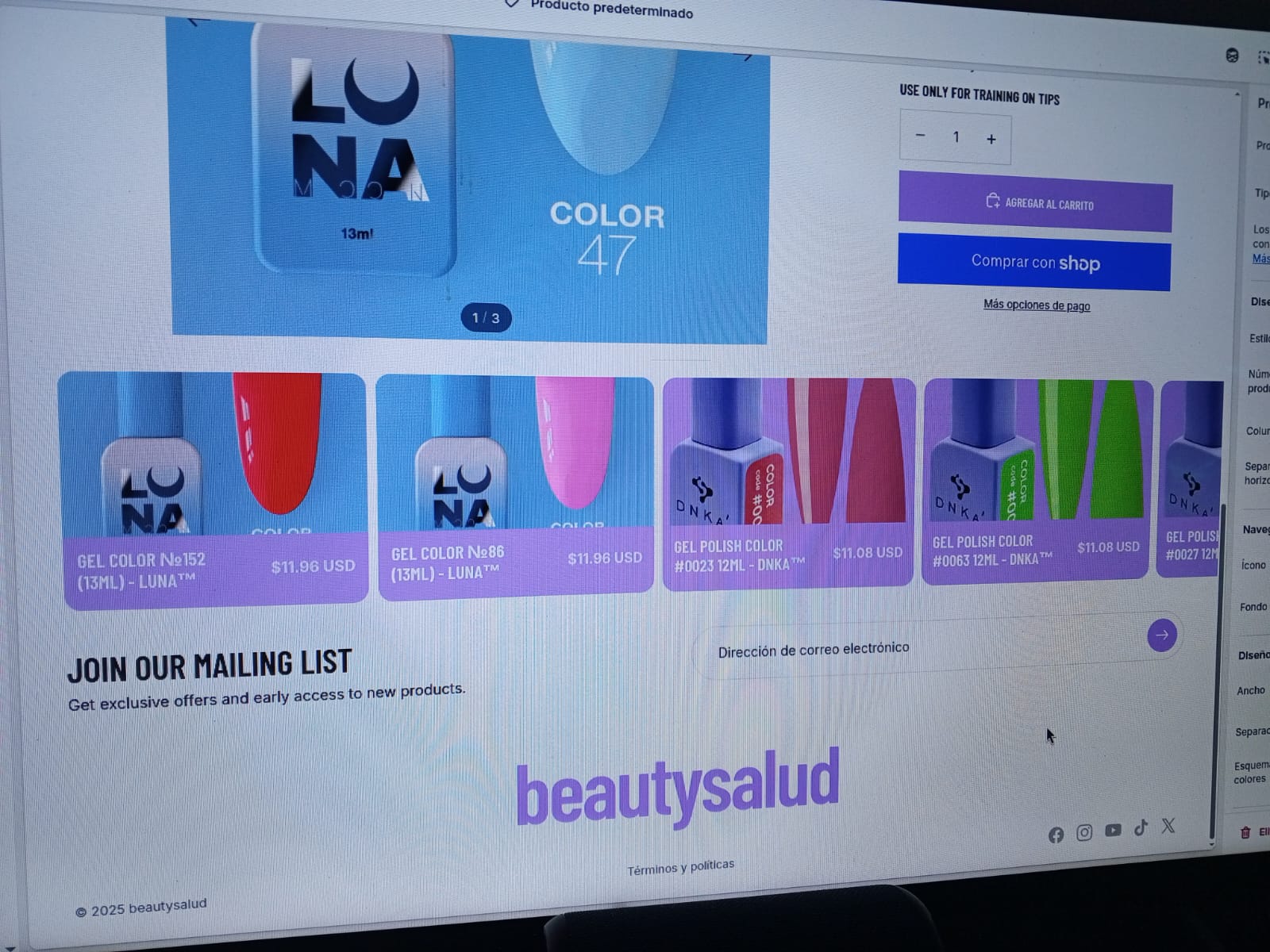 Beautysalud - Productos