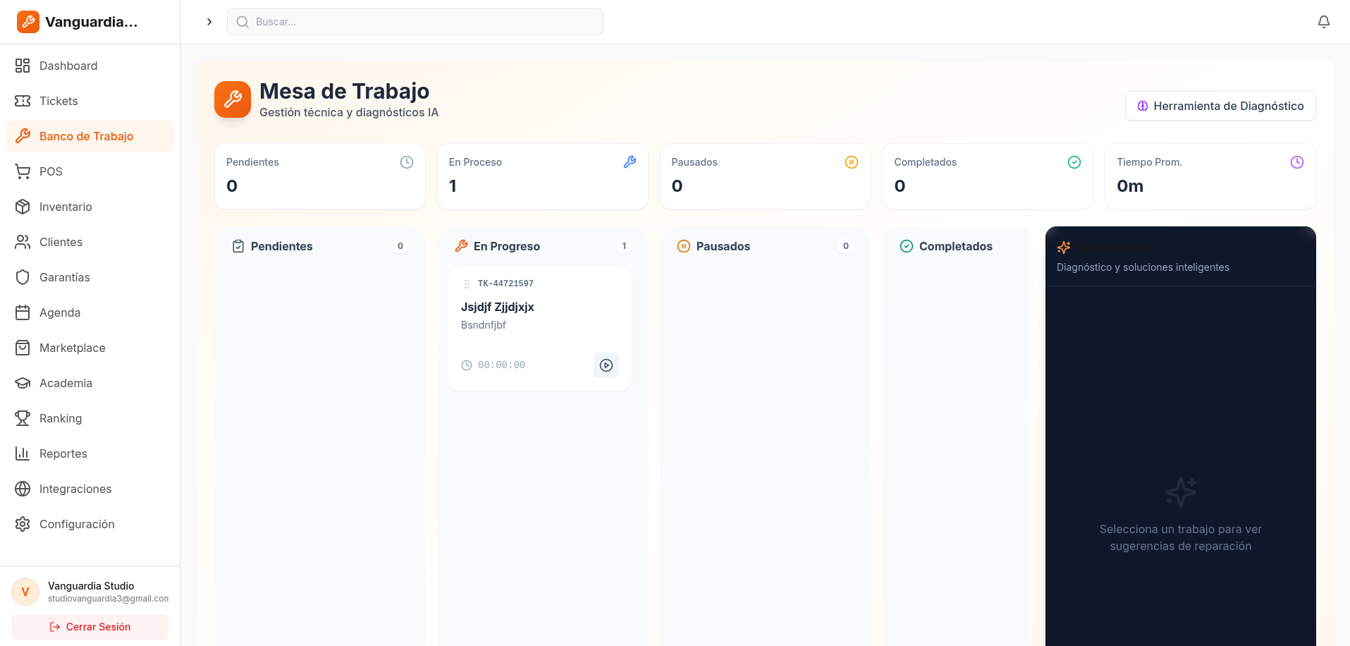 ClickMovil - Mesa de Trabajo