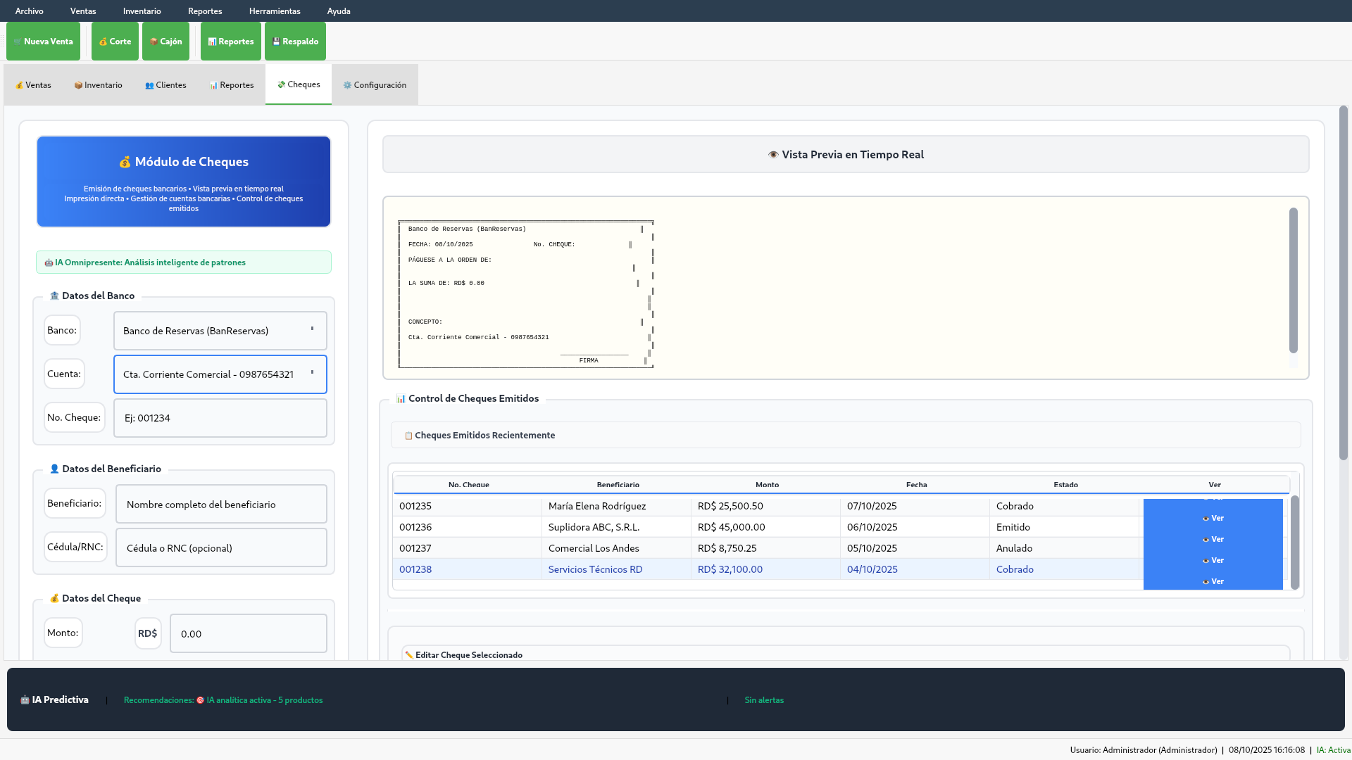 POS Professional v3.0 - Reportes